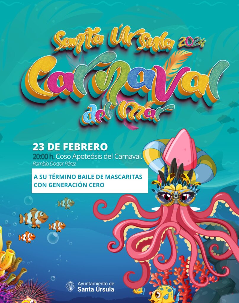 Carnaval Del Mar Santa Úrsula 23 Februar 2024