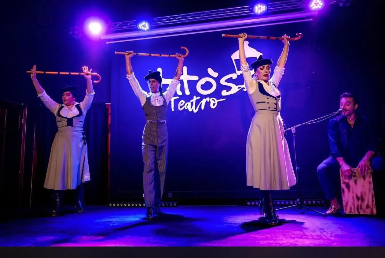 Tito’s Teatro: Flamenco-Aufführung auf der Bühne in Puerto de la Cruz